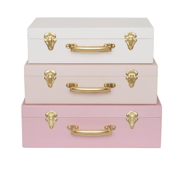 Storage suitcase - Pink-image